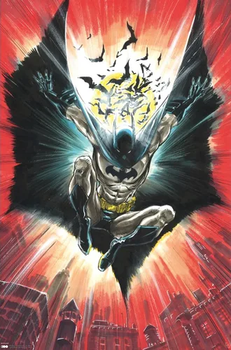 Vista 10 de Batman - DC Comics Poster (Attack - Bats) (Size: 24" x 36") (Laminated Poster)