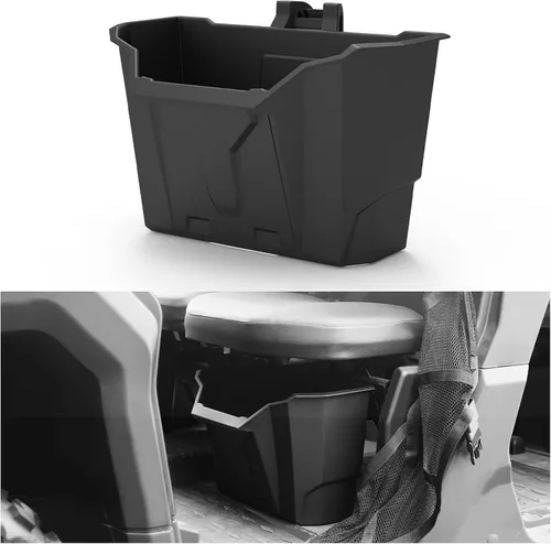 Vista 15 de A & UTV PRO Caja de almacenamiento de cama para Can Am Defender, HD10 HD9 HD8 HD5 Max/Can Am Commander, compatible con accesorios Can-Am Defender