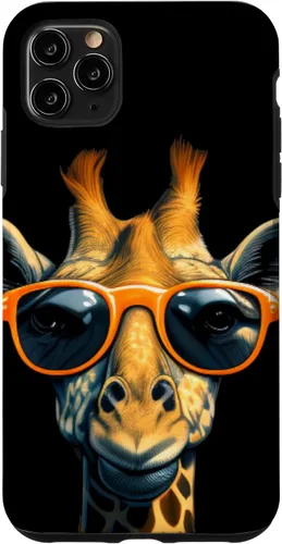 Vista 12 de Funny Giraffe with Sunglasses Case for iPhone 17