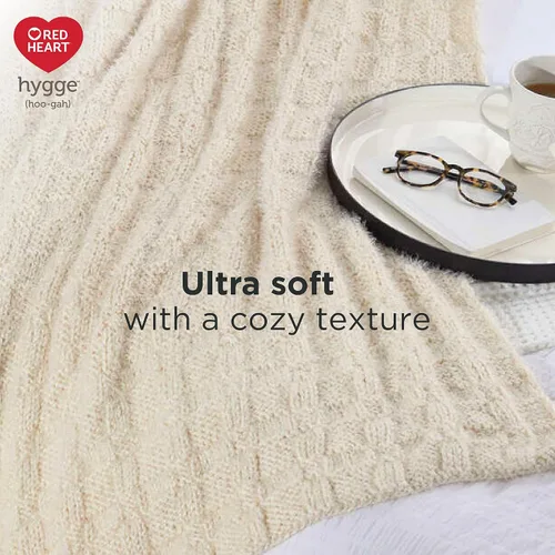 Vista 3 de Red Heart Hygge - Tejer y ganchillo