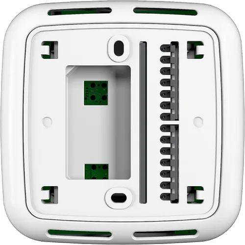 Vista 3 de AprilAire S86WMUPR Termostato programable Wi-Fi, multietapa universal con control IAQ, etapas de calor/frío 2H/2C o etapas de bomba de calor 4H/2C