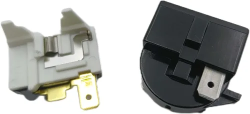 Vista 6 de Compresor de refrigerador 4.7 Ohm 3-Pin PTC Start Relay & Overload Kit Compatible con mini refrigeradores, refrigeradores de bebidas y vino/cerveza