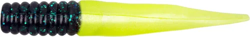 Vista 9 de Bobby Garland Slab Slay'R Señuelo de Pesca de Plástico Suave para Crappie, Equipo de Pesca y Accesorios, 2", Doble Arco Iris Plateado Arco iris