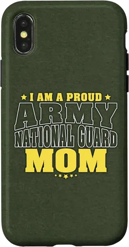 Vista 5 de iPhone 11 I Am A Orgulloso Ejército Nacional Mamá - Estuche Militar Madre