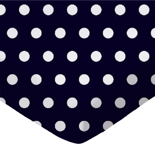 Vista 13 de SheetWorld - Sábana bajera ajustable de 100 % algodón percal, para jugar Joovy 38 x 38 pulgadas, círculos de colores, negro, fabricada en Estados