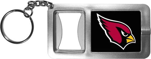 Vista 19 de Siskiyou Sports NFL unisex-adult Flashlight Key Chain With Bottle Opener