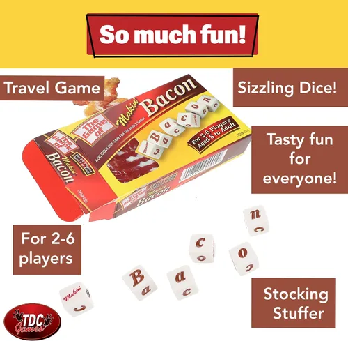 Vista 2 de TDC Games Makin' Bacon Dice Juego