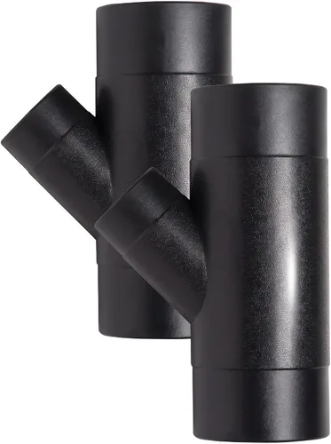 Vista 9 de POWERTEC 70190 Conector de manguera de recolección de polvo de ajuste en Y de 4 pulgadas por 2-1/2 pulgadas