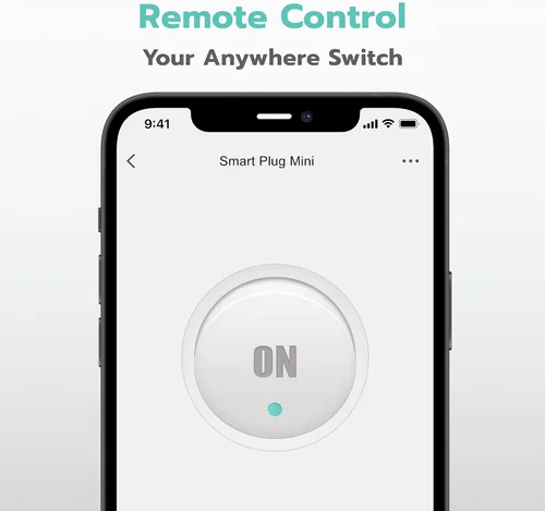 Vista 5 de KMC - Enchufe inteligente mini, paquete de 4, tomas de corriente Wi-Fi para hogar inteligente, control remoto de luces y dispositivos desde