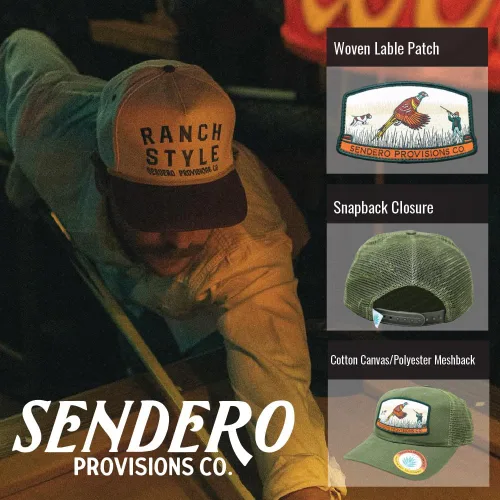 Vista 2 de Sendero Provisions Co. Signature Edition Outdoors Hat Snapback Collection
