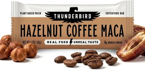 Vista 16 de Thunderbird Bars - Bocadillo energético, sin gluten con proteínas, comida real saludable, paleo vegano sin OMG, sin azúcar añadido, sabor a anacardo