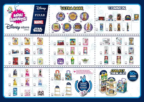 Vista 6 de Juego de Tienda de Juguetes 5 Surprise Disney por Zuru - Incluye 5 Minis Exclusivos, Tienda y Exhibición de Coleccionables para Niños, Adolescentes