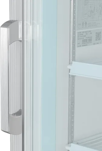 Vista 11 de KoolMore 66 cm. Refrigerador vertical comercial para exhibición con una puerta de vidrio blanco - 9 pies cúbicos (MDF-1GD-9C-WH)