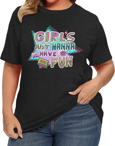 Vista 2 de Camisa Made Me de los años 80 Baby 90 para mujer, tallas grandes, trajes de los años 90, camisetas retro de los años 80