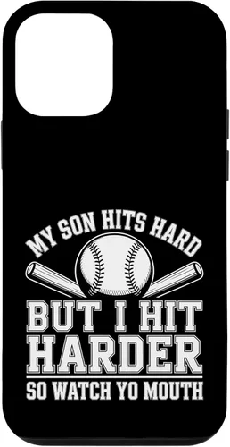 Vista 16 de My Son Hits Hard But I Hit Harder So Watch Yo Mouth - Case for iPhone 16
