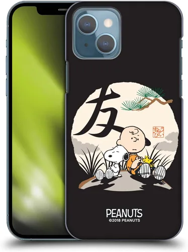 Vista 66 de Head Case Designs Funda rígida con licencia oficial de Peanuts Charlie Brown Oriental Snoopy compatible con Apple iPhone 7/8/SE 2020 y 2022