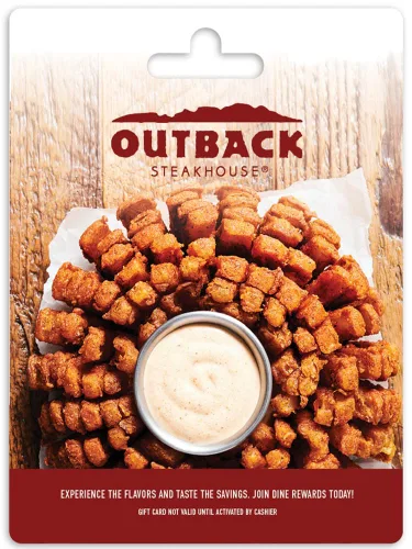 Vista 2 de Tarjeta de regalo del restaurante Outback Steakhouse $25