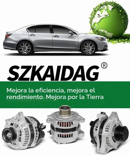 Vista 9 de Alternador de 4.0L para: Ford Explorer 2002 2003 2004, Explorer Sport Trac 2001-2004 para: Mercury Mountaineer 2001-2004, polea de 6 ranuras de 12V