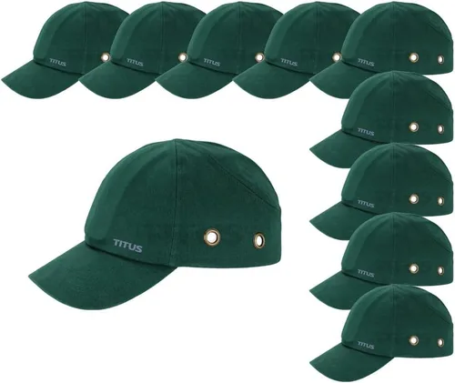 Vista 54 de TITUS Gorra de seguridad ligera - Gorra protectora estilo béisbol