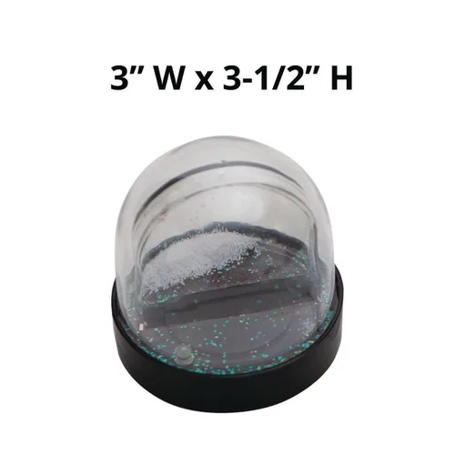 Vista 6 de S&S Worldwide Color-Me - Kit de globos de nieve, crea tu propio diseño incl. Inserta, llena, agita y disfruta de la caída de la nieve! Artesanía