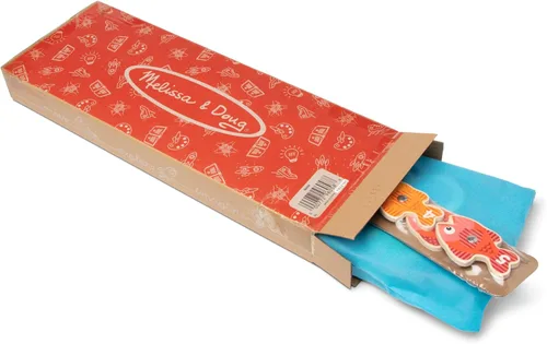 Vista 6 de Melissa & Doug Juego de pesca de madera para atrapar y contar con 2 varillas magnéticas
