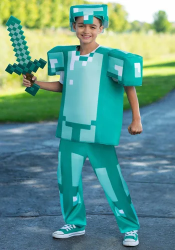 Vista 2 de Accesorio de disfraz Espada de Minecraft Multicolor