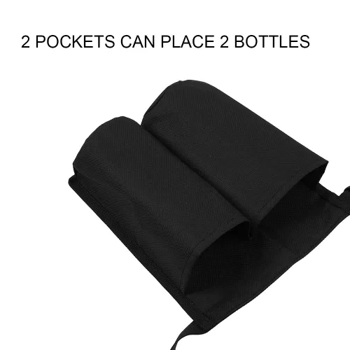 Vista 5 de Funda para botella de masaje, funda de aceite de masaje ajustable, loción de masaje, aceite de masaje, bolsa colgante de cintura, kit individual