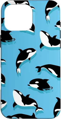Vista 19 de Orca Swimming Whale Cool Miami Dolphin Beach Lover Gift Case for iPhone 17