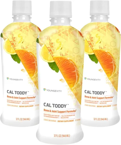 Vista 7 de Youngevity CAL Toddy - Calcio (citrato, fosfato) magnesio 1,200 mg/600 mg – Vitaminas D-3, zinc, cobre, potasio, boro y más de 70 coactores