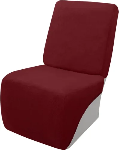 Vista 582 de Arfntevss Fundas de sofá seccional reclinable de terciopelo, Funda de sofá seccional de esquina para sofá reclinable, Funda elástica suave