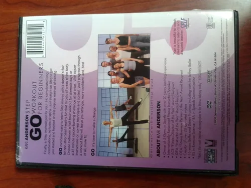 Vista 5 de Kari Anderson Go - Step Workout for Beginners DVD