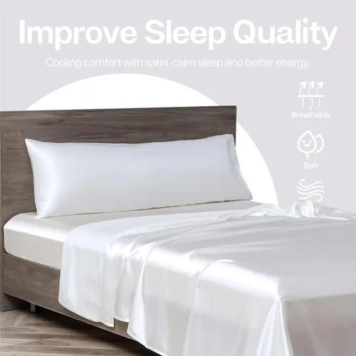 Vista 164 de MR&HM - Funda de almohada de satén