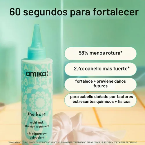 Vista 2 de amika El tratamiento de reparación multitarea Kure, 6.7Fl oz