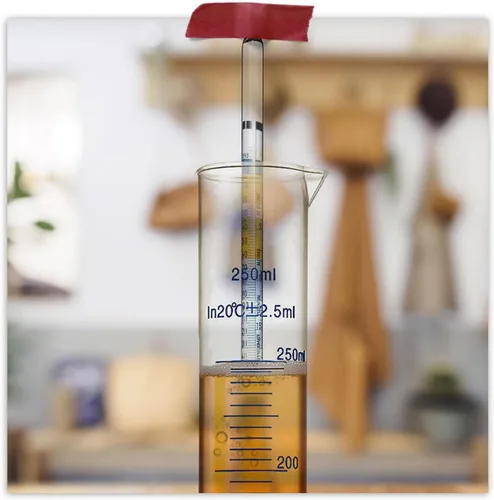 Vista 6 de Fermentaholics Kit de prueba de hidrómetro de triple escala Kit de tarro de prueba de hidrómetro Hacer vino, cerveza, hidromiel, sidra y más
