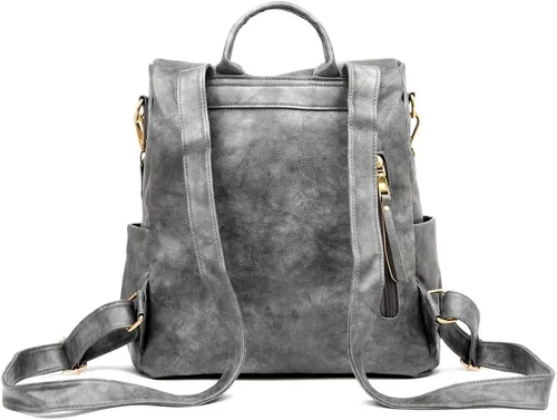 Vista 5 de ZOCILOR Bolso de moda para mujer, mochila convertible de diseño multiusos, bolso de hombro, bolso de viaje