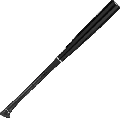 Vista 7 de Axe Murciélago de madera compuesta de arce juvenil de 29 pulgadas, negro con cinta de agarre, extremo ahuecado