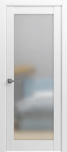 Vista 12 de SARTODOORS Puerta de vidrio opaco Lite 18x80 Planum 2102 Chocolate Ash Marcos de acabado níquel satinado Hardware Puertas de madera de núcleo