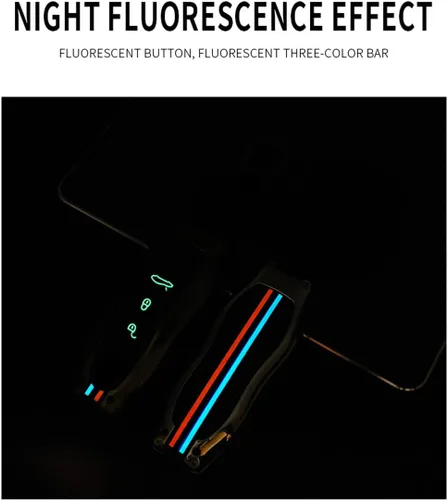 Vista 6 de ontto Funda para llavero con llavero compatible con Porsche 2010 en adelante