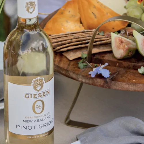 Vista 5 de Giesen Pinot Grigio Premium sin alcohol - Vino blanco desalcoholizado premium Pinot Gris de Nueva Zelanda