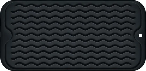 Vista 21 de Tapete de silicona para secado de platos para múltiples usos, fácil de limpiar, ecológico, tapete escurridor de platos resistente al calor