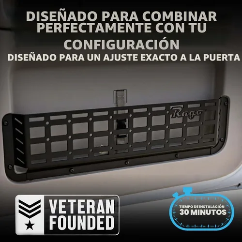 Vista 3 de Rago - Jaula de carga para Lexus GX 470 Molle de acero laminado 2002-2009