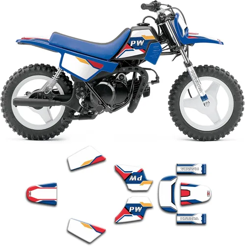 Vista 22 de Kit de calcomanías para PW 50 PW50 piwi 50, gris, YMPW5096N004-G-KO