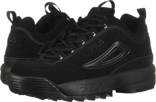 Vista 7 de Fila Disruptor II Tenis (niño pequeño), Negro