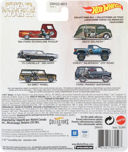 Vista 5 de Hot Wheels Vehículo de entrega Deco