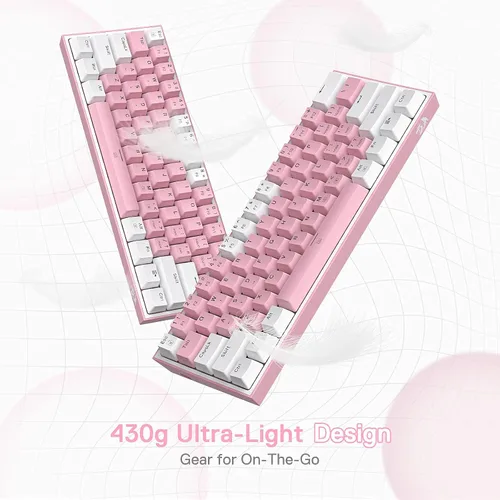 Vista 5 de Redragon Teclado K617 60% RGB P035 Wirst Rest Bundle