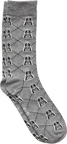 Vista 5 de STAR WARS Darth VaderStormtrooper Argyle Mens Crew Socks 4 Pair Pack