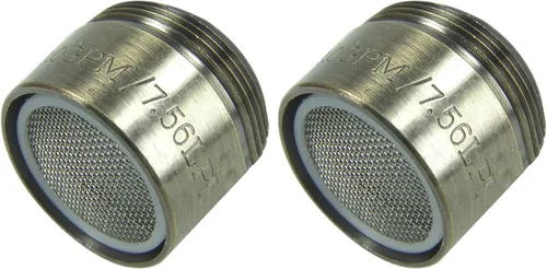 Vista 2 de Danco 36099 Aireador de ahorro de agua de 1,5 GPM, latón antiguo