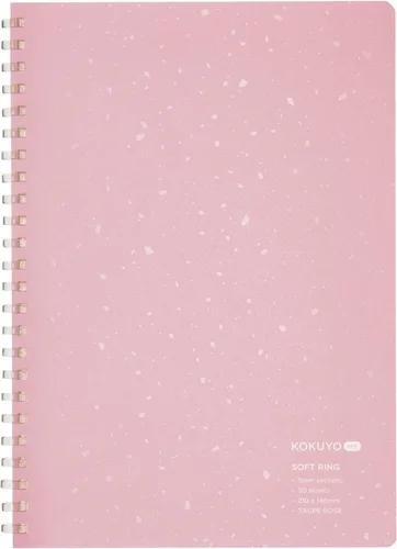 Vista 11 de KOKUYO ME Graph Cuaderno de Diario en Espiral, A5 Anillo Suave Papel Cuadriculado de 5 mm con 50 Hojas Suaves, 5.8'' x 8.3'' Cuaderno Pequeño