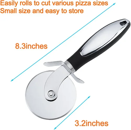 Vista 6 de KLAQQED Pala de pizza de 12 x 14 pulgadas, espátula de pizza con mango de madera plegable, herramientas de aluminio para hacer accesorios