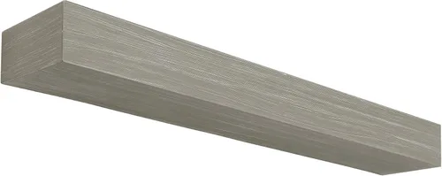 Vista 5 de Pearl Zachary - Repisas de aspecto de madera natural, no combustible. Acabado en gris lavado